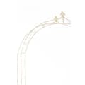 Miniatyrbild 3 av 4: CLP ANNA Rose Arch - Järnstöd för klätterväxter - 143x25x246cm - Beige
