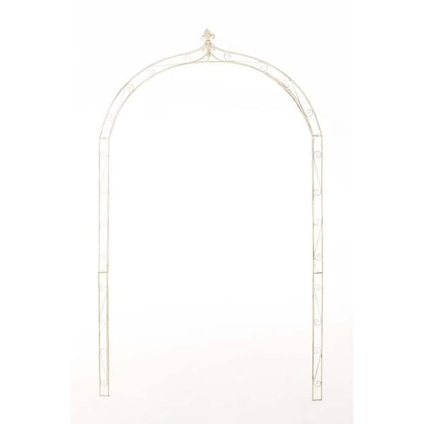 CLP ANNA Rose Arch - Järnstöd för klätterväxter - 143x25x246cm - Beige
