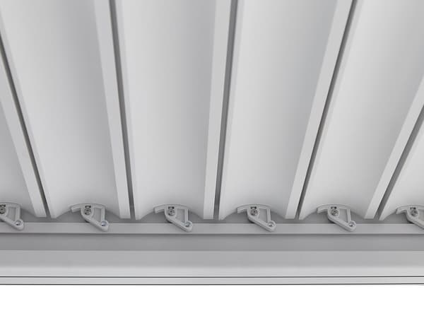 Haveskærm mørkegrå 310 x 215 x 310 cm stål polyester LED-lys justerbar solpanel moderne stil