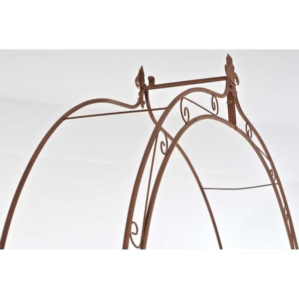 CLP Rose arch ANNA, tillverkad av metall, pulverlackerad, välj upp till 3 färger250 cm - antikbrun CLP