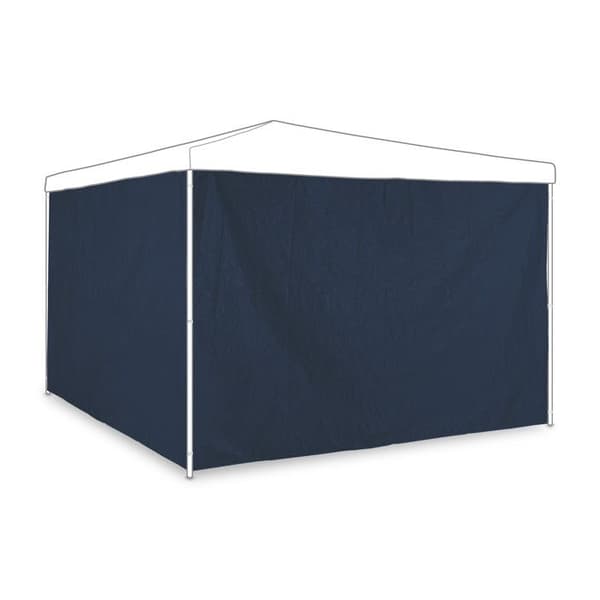 Relaxdays sidovägg för partytält, 2-pack, panel för pavilion 3 x 2 m, vattentät, utan fönster, mörkblå