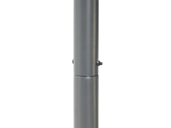 Pergola Taupe Polyester Stål 282 x 294 cm Stoffskygge Metallramme Hagepaviljong