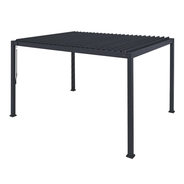 AXI Raya Aluminium Pergola 300x400x250 cm | Moderne og luksuriøs fritstående pergola - Rustfri og vejrbestandig | Op til 120 grader justerbare