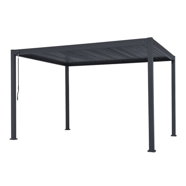 AXI Raya Aluminium Pergola 300x400x250 cm | Moderne og luksuriøs fritstående pergola - Rustfri og vejrbestandig | Op til 120 grader justerbare