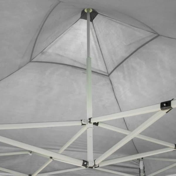 Gazebo 3x6 böjligt för trädgård i järn för mässa och marknad Bower