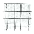 Miniatyrbillede 2 af 4: Havebue Trellis, Holdbar Stål Konstruktion, Understøtter Klatreplanter, Nem Montering