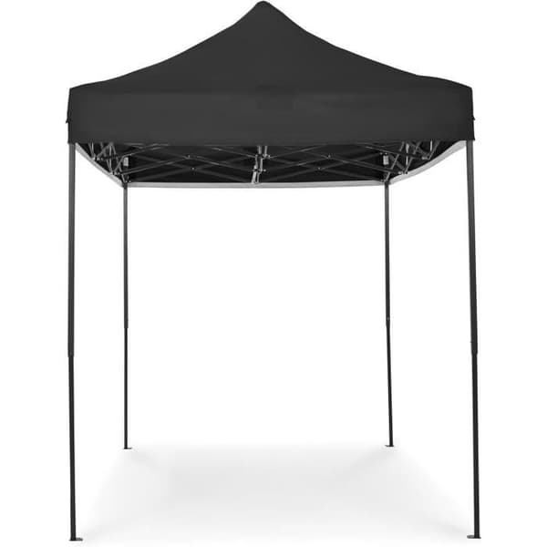 All Seasons Gazebos Tonnelle Pliante 3x2m Hållbara Material, Helt Vattentäta och Av Hög Kvalitet Svart