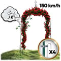 Pikkukuva 10 / 11: Puutarhapergolan kaari 265 cm Plonos PL-991
