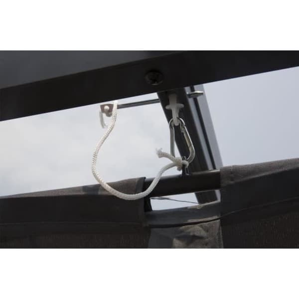CORDOBA aluminiumpergola - Grå - 4 x 3 m