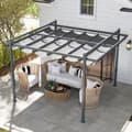 Pikkukuva 7 / 9: Pergola, 358x320 cm, Harmaa