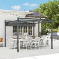 Pikkukuva 8 / 9: Pergola, 358x320 cm, Harmaa