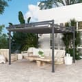 Pikkukuva 9 / 9: Pergola, 358x320 cm, Harmaa