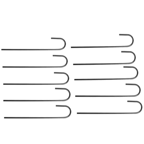 Havebue Trellis, 114x30x230 cm, Sort