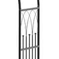 Pikkukuva 8 / 9: Ruusukaari penkillä, 115x59 cm, Musta