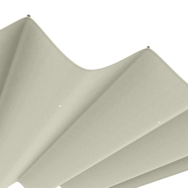 Udskiftning af baldakin, 2.85x2 m, Creme Hvid
