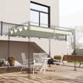 Miniatyrbillede 2 af 9: Udskiftning af baldakin, 2.85x2 m, Creme Hvid