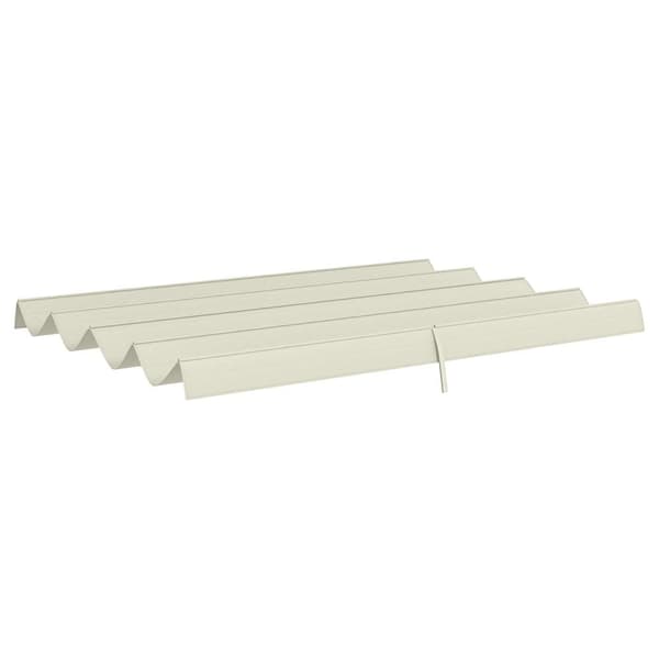 Udskiftning af baldakin, 2.85x2 m, Creme Hvid