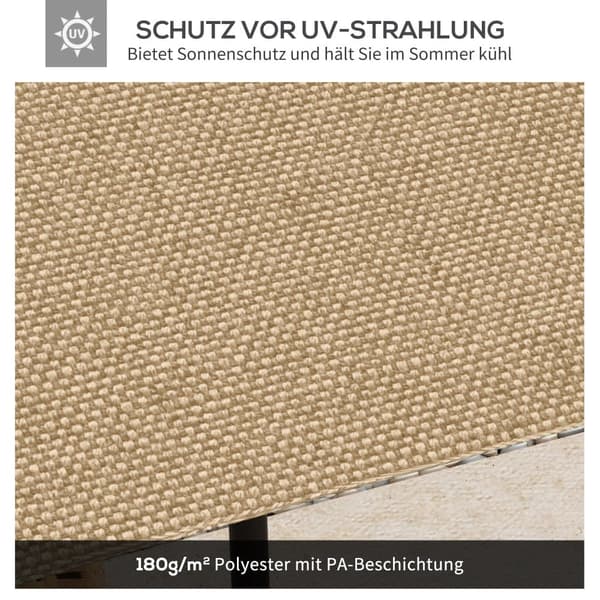 Paviljongin kattoremontti, 298x295 cm, Beige