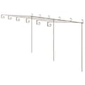 Miniatyrbild 2 av 2: Pergola antikbrun 6x3x2,5 m järn