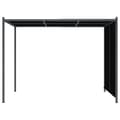 Miniatyrbild 2 av 2: Pergola med infällbart tak 3x3 m antracit