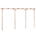 Miniatyrbild 2 av 2: Pergola bambu 385x40x205 cm