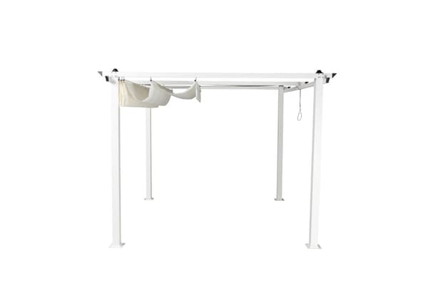 FURNLUX PERGOLA FÖR UTOMHUSBRUK LAZIO VIT 295CM