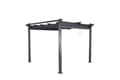 Pikkukuva 1 / 8: FURNLUX ULKOTILOJEN PERGOLA LAZIO HARMAA & MUSTA 295CM