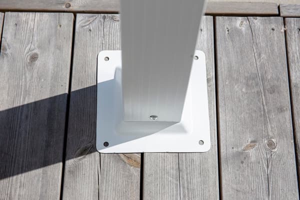 FURNLUX ULKOTILOJEN PERGOLA LAZIO VALKOINEN 395CM