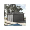 Miniatyrbild 2 av 6: 4 sidopaneler för gazebos 3x3 m Ljusgrå polyester, perfekt för trädgårds-gazebos och festtält 302 x 205 cm