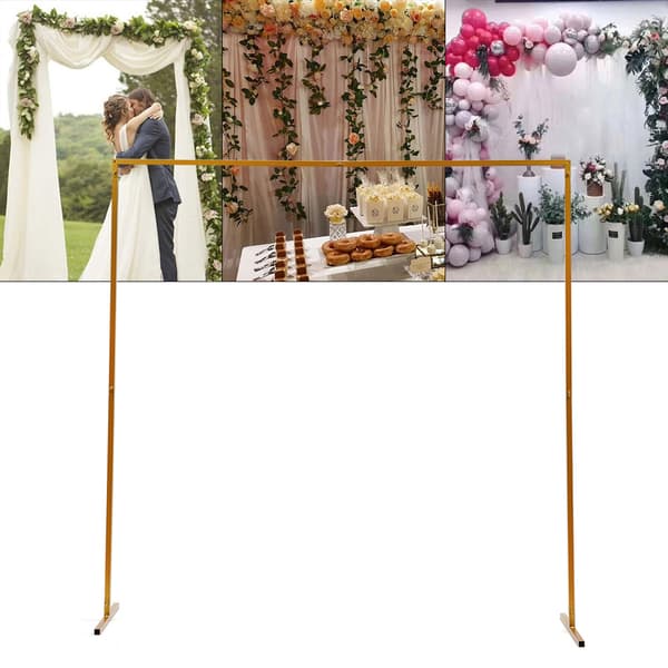 Bryllupsbue, Tilpasselig Blomsterstativ, Holdbar Jernkonstruktion,L