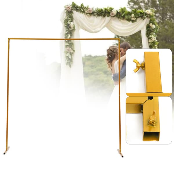 Bryllupsbue, Tilpasselig Blomsterstativ, Holdbar Jernkonstruktion,L