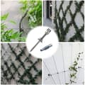 Miniatyrbillede 4 af 4: Rustfrit Stål Tråd Trellis Sæt, Kraftig Støtte, Alsidig Klatrehjælp,Sølv