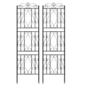 Miniatyrbillede 2 af 2: Metal Havebue, Elegant Design, Nem at Samle,sort