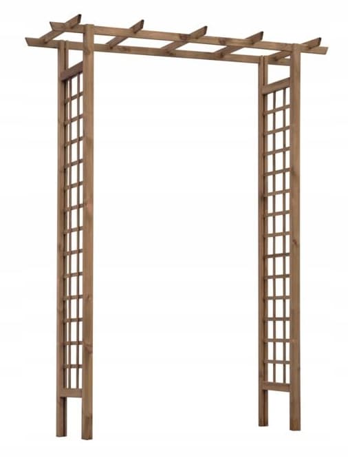 Enkel träpergola 153x200 cm Frezja