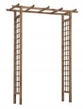 Miniatyrbild 2 av 2: Enkel träpergola 153x200 cm Frezja