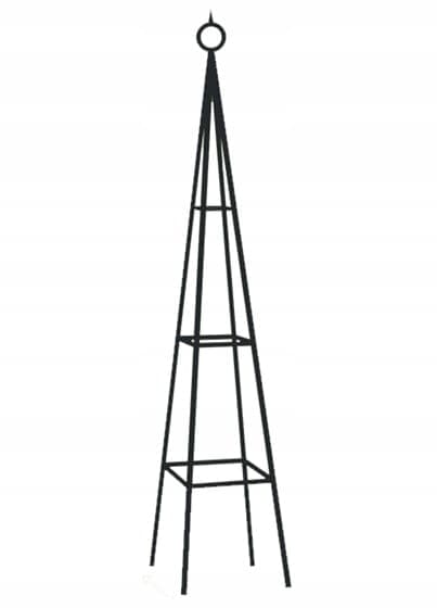 Klätterväxtstöd 40x200cm Metallträdgårdsstativ grönt