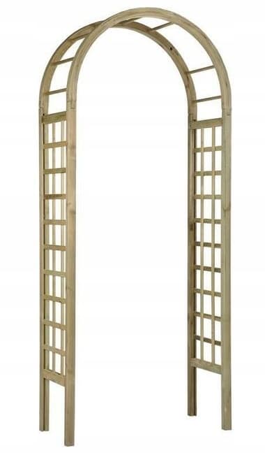 Træhavepergola Rose 90x220 cm