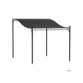 Miniatyrbild 1 av 6: Outsunny tillbehör gazebo Pergola med tak, vattentät Gazebo med tak ca. 2,5x3x2,5 m Mörkgrå