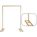 Miniatyrbillede 1 af 2: Bryllupsbue, Holdbar Metalramme, Justerbare Størrelsesmuligheder,guld-C, W2m H2mW2m H2m