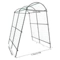 Miniatyrbillede 1 af 2: Metal Bue Stabil Trellis, Justerbar Bredde, Holdbart Q195 Stål, Maksimal Belastning Kapacitet 35 kg,sort