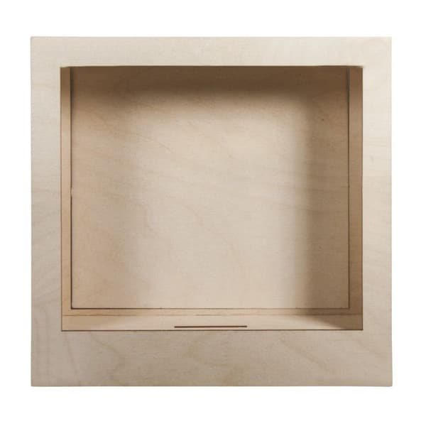 Träram Stort Modell 24 x 24 x 6,6 cm