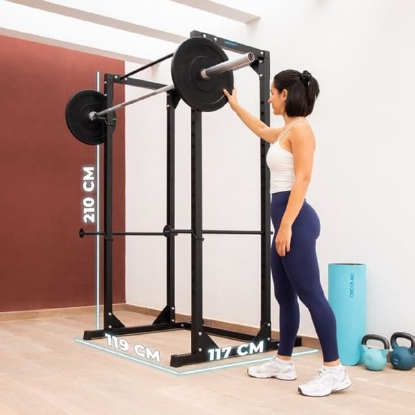 Power Rack - Drumfit - PowerRack 1000 - Mångsidig Träning - Maximalt Säkerhet