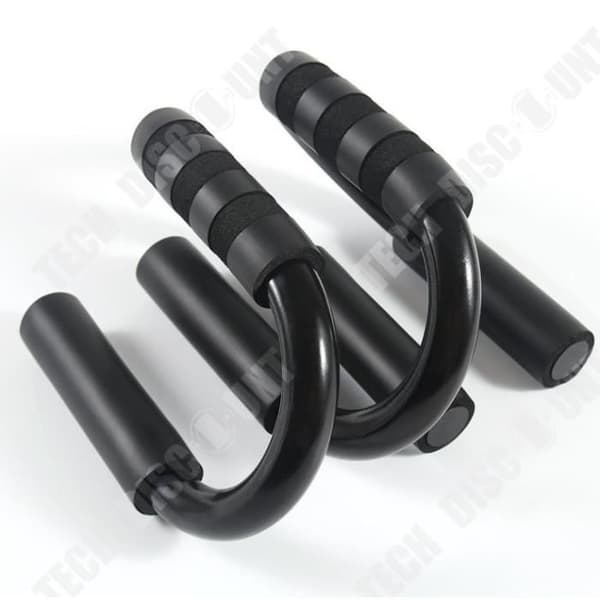 TD® S-format stålrör push-up rack träning bröst muskel arm muskel halkfri stabilitet inomhus sport