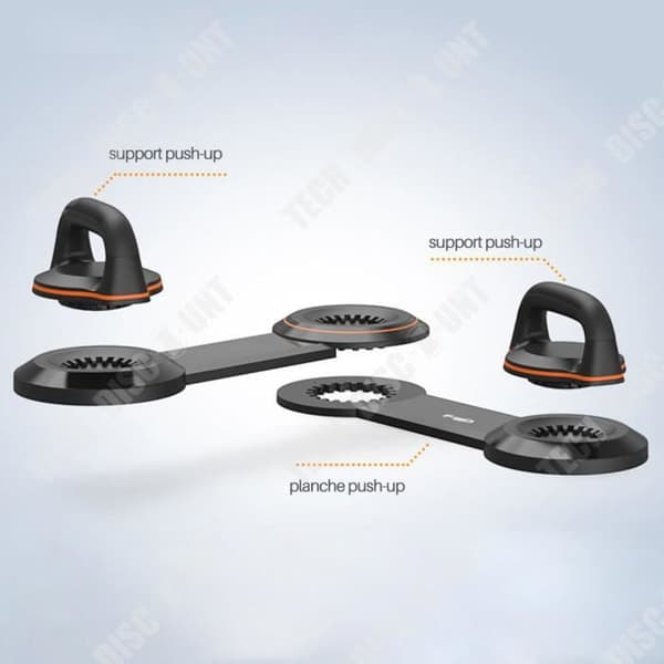 TD® Stöd push-up multifunktionell träning bröstmuskel magmuskel hjälputrustning för hemmaträning