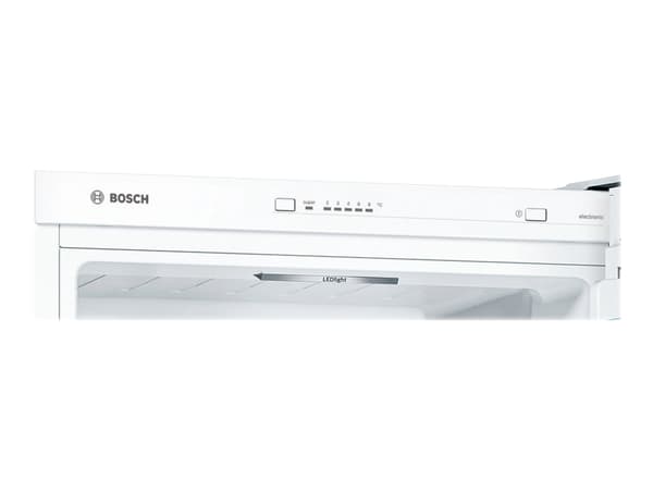 Bosch Serie | 4 KGV39VWEA - Kylskåp/frys - bottenfrysskåp - bredd: 60 cm - djup: 65 cm - höjd: 201 cm - 343 liter - Klass E - vit