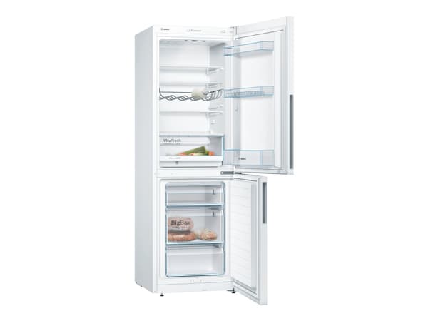 Bosch Serie 4 KGV33VWEA, 289 L, SN-T, 39 dB, 7 kg/24h, E, Valkoinen