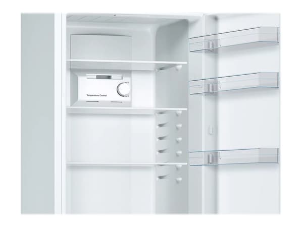 Bosch Serie | 2 KGN36NWEA - Kylskåp/frys - bottenfrysskåp - bredd: 60 cm - djup: 66 cm - höjd: 186 cm - 305 liter - Klass E - vit