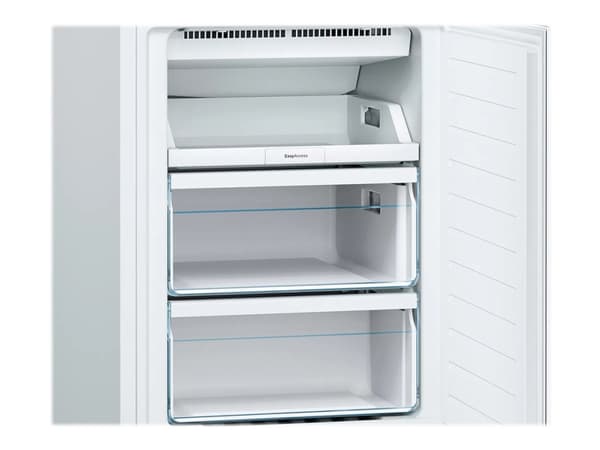 Bosch Serie | 2 KGN36NWEA - Kylskåp/frys - bottenfrysskåp - bredd: 60 cm - djup: 66 cm - höjd: 186 cm - 305 liter - Klass E - vit