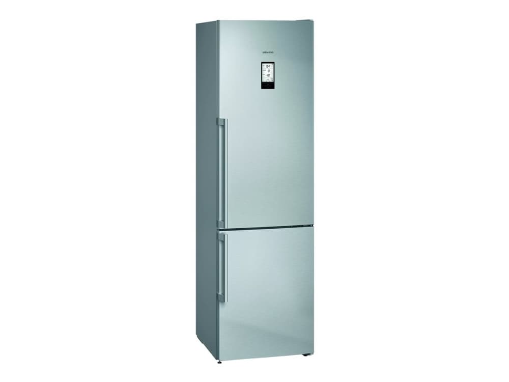 Siemens iQ700 KG39FPIDP - Kjøleskap/fryser - bunnfryser - frittstående - bredde: 60 cm - dybde: 66 cm - høyde: 203 cm - 345 liter - Klasse D - inox-l