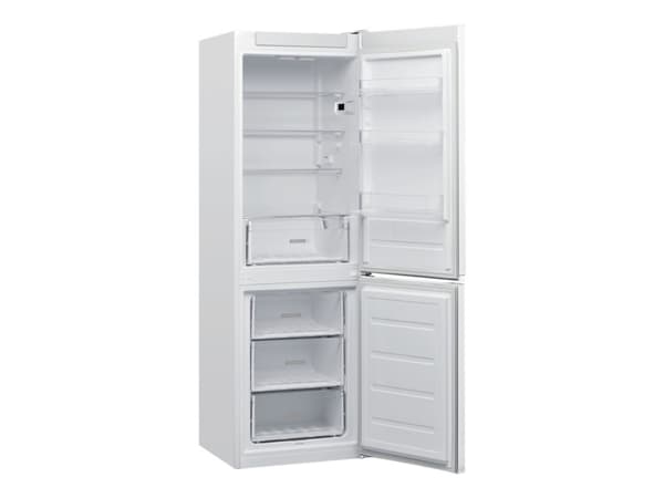 Whirlpool W5 811E W 1 - Kylskåp/frys - bottenfrysskåp - bredd: 59.5 cm - djup: 65.5 cm - höjd: 188.9 cm - 339 liter - Klass F - vit